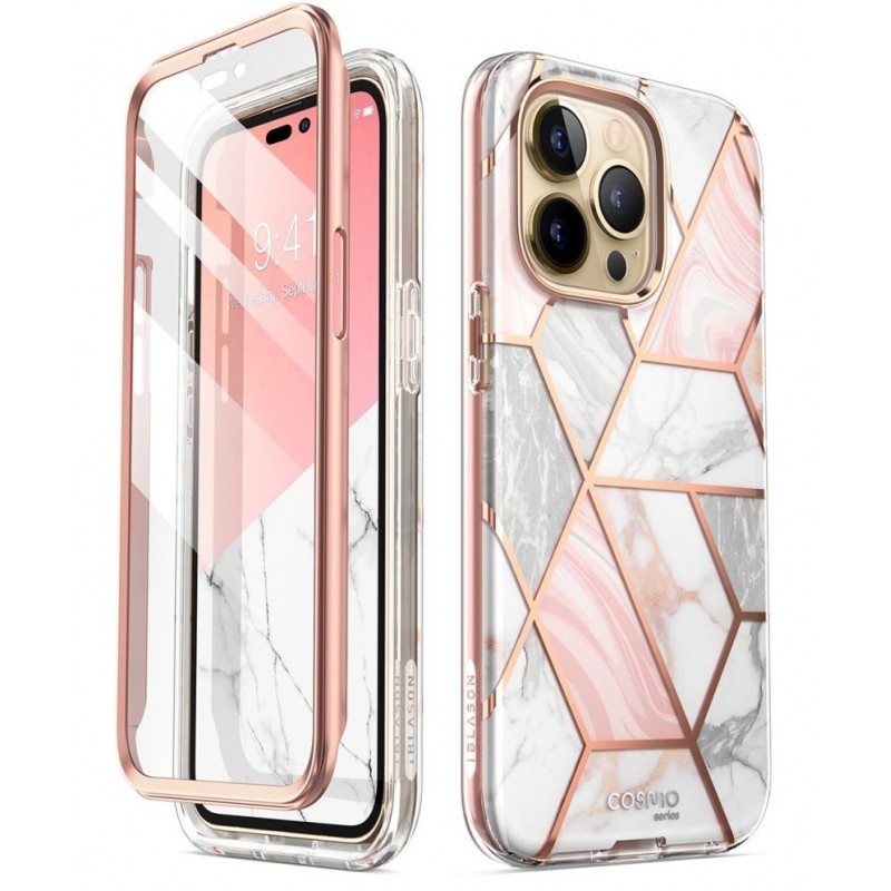 Θήκη Supcase Cosmo Apple iPhone 14 Pro (6.1") Marble 
