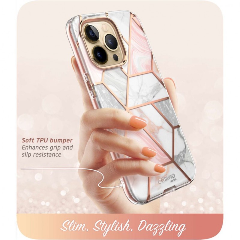 Θήκη Supcase Cosmo Apple iPhone 14 Pro (6.1") Marble 