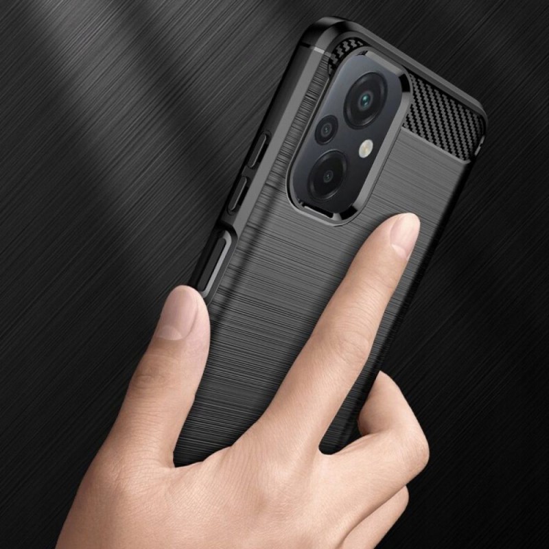 Θήκη Tech-Protect TPU Carbon Fiber Brushed Xiaomi Poco M5 Black