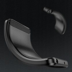 Θήκη Tech-Protect TPU Carbon Fiber Brushed Xiaomi Poco M5 Black