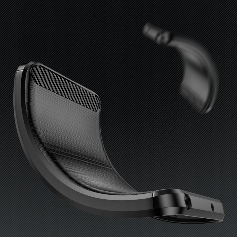 Θήκη Tech-Protect TPU Carbon Fiber Brushed Xiaomi Poco M5 Black