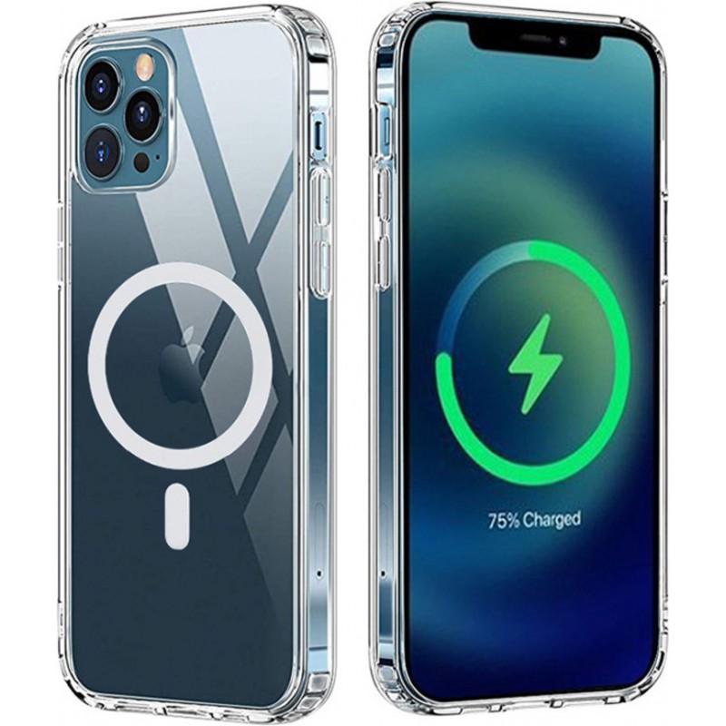 Θήκη TPU with MagSafe Magnet Apple iPhone 13 Mini (5.4") Clear