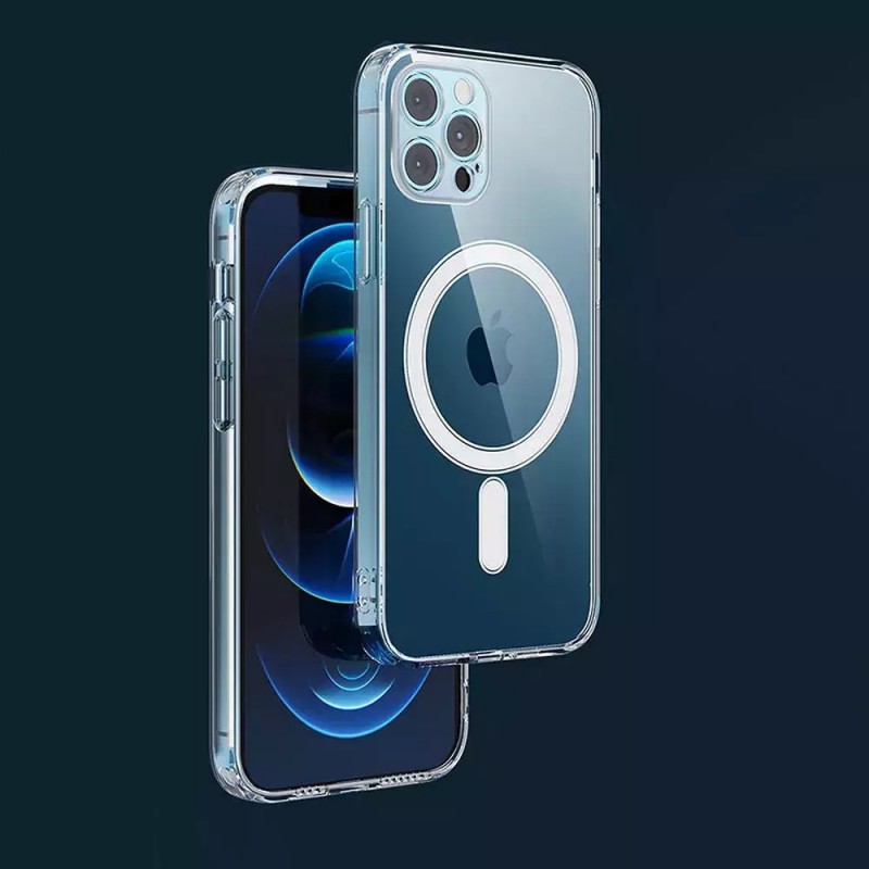 Θήκη TPU with MagSafe Magnet Apple iPhone 13 Mini (5.4") Clear
