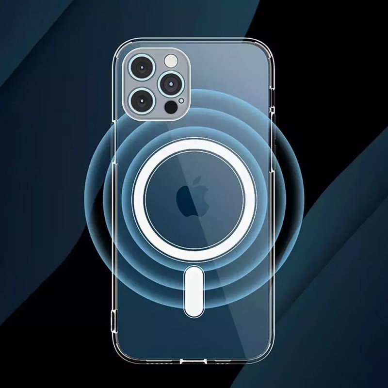 Θήκη TPU with MagSafe Magnet Apple iPhone 13 Mini (5.4") Clear