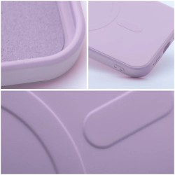 Θήκη Real Smooth Silicone Magsafe Apple iPhone 13 Mini (5.4") Pink