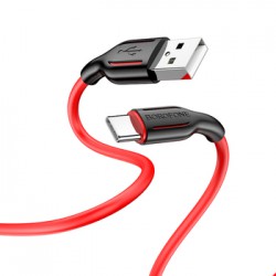 Καλώδιο Data Borofone BX63 USB A to Type-C 3A 1m Red