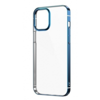 Θήκη X-Level TPU Soft Electro Plating Frame Apple iPhone 14 Plus (6.7") Blue