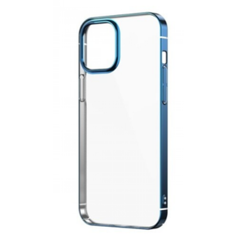 Θήκη X-Level TPU Soft Electro Plating Frame Apple iPhone 14 (6.1") Blue