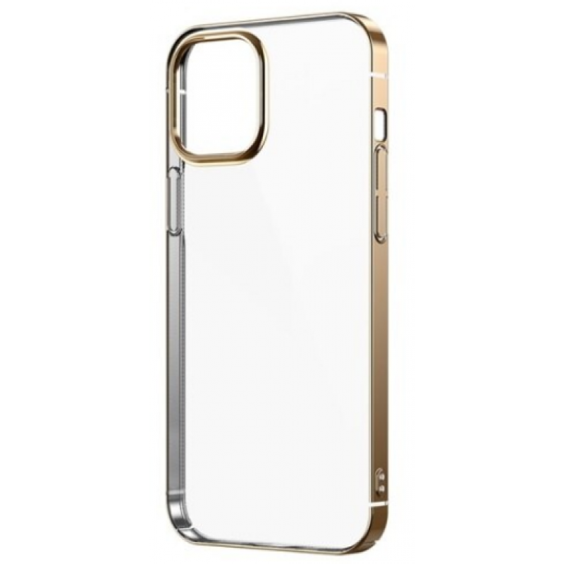 Θήκη X-Level TPU Soft Electro Plating Frame Apple iPhone 14 Pro Max (6.7") Gold