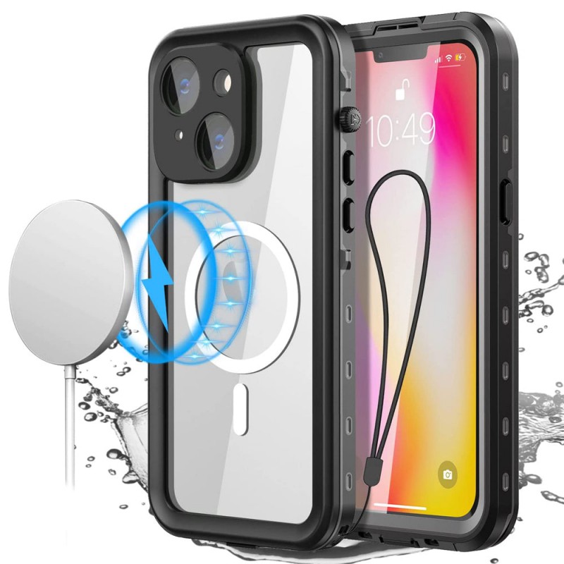Αδιάβροχη θήκη Redpepper with MagSafe Apple iPhone 14 Plus (6.7") Shockproof/Waterproof Black