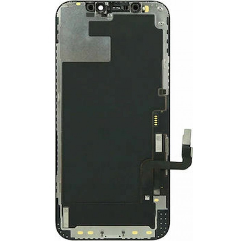 Οθόνη OLED Hard & Μηχανισμός Αφής Apple iPhone 12/12 Pro (6.1") Black με 3 Χρόνια Εγγύηση (OEM)