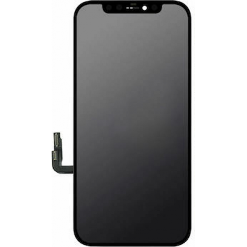 Οθόνη OLED Hard & Μηχανισμός Αφής Apple iPhone 12/12 Pro (6.1") Black με 3 Χρόνια Εγγύηση (OEM)