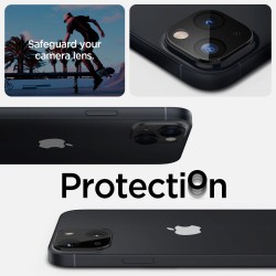 Γυαλί Προστασίας Spigen Optik.Tr Camera Lens Apple iPhone 14 (6.1")/14 Plus (6.7") Pacific Blue (AGL05274) 2τμχ