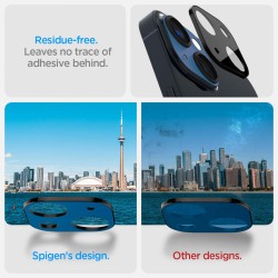 Γυαλί Προστασίας Spigen Optik.Tr Camera Lens Apple iPhone 14 (6.1")/14 Plus (6.7") Pacific Blue (AGL05274) 2τμχ