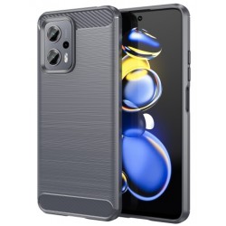 Θήκη TPU Carbon Fiber Brushed Xiaomi Poco X4 GT Grey
