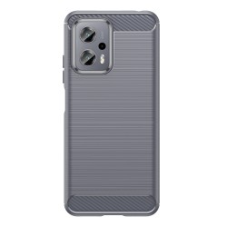Θήκη TPU Carbon Fiber Brushed Xiaomi Poco X4 GT Grey