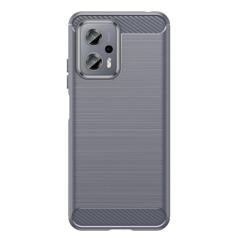 Θήκη TPU Carbon Fiber Brushed Xiaomi Poco X4 GT Grey