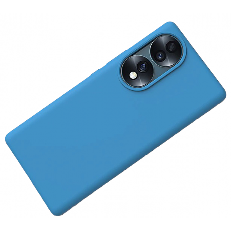Θήκη Real Smooth Silicone Honor 70 Royal Blue