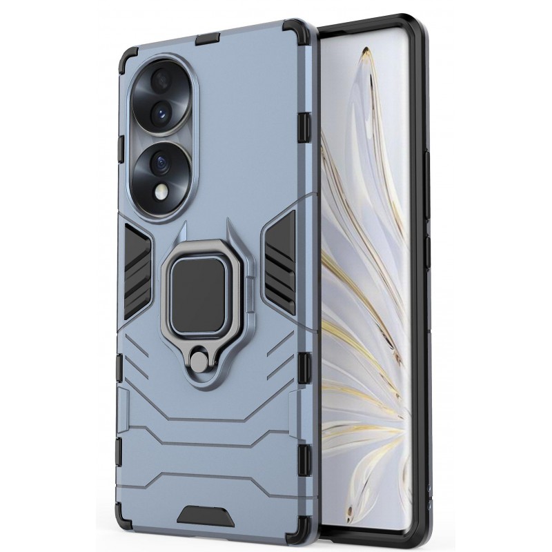 Θήκη Ring Armor Magnetic Stand Honor 70 Shockproof Blue