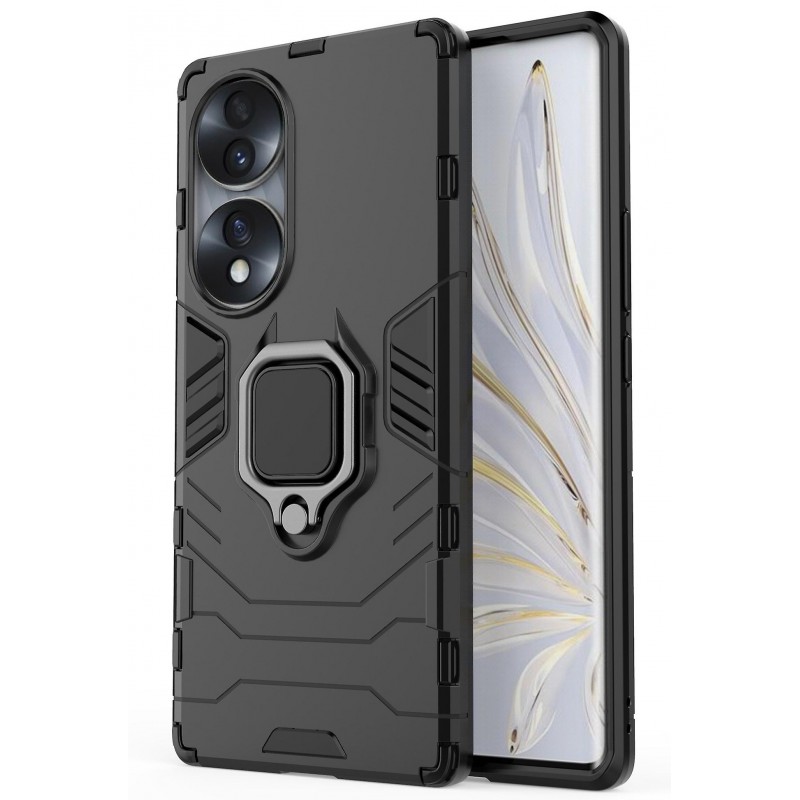 Θήκη Ring Armor Magnetic Stand Honor 70 Shockproof Black