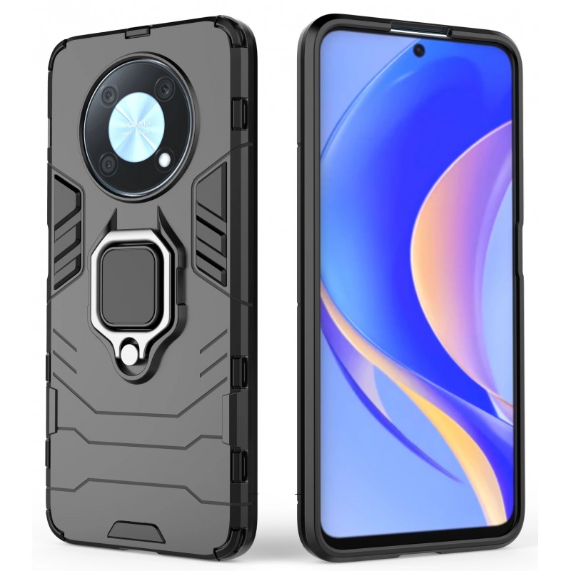 Θήκη Ring Armor Magnetic Stand Huawei Nova Y90 Shockproof Black