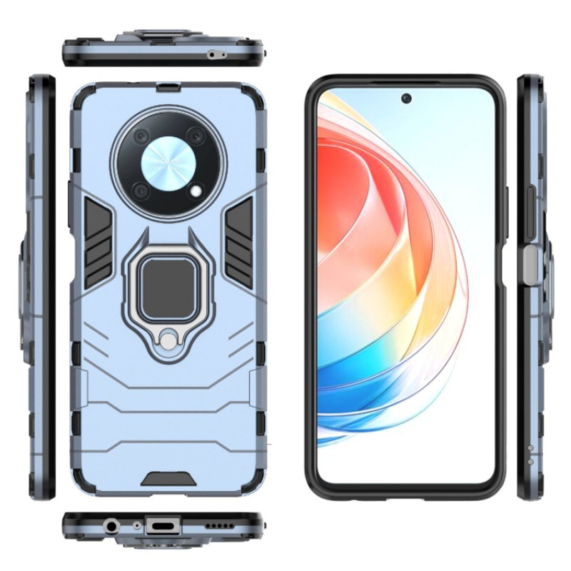 Θήκη Ring Armor Magnetic Stand Huawei Nova Y90 Shockproof Blue