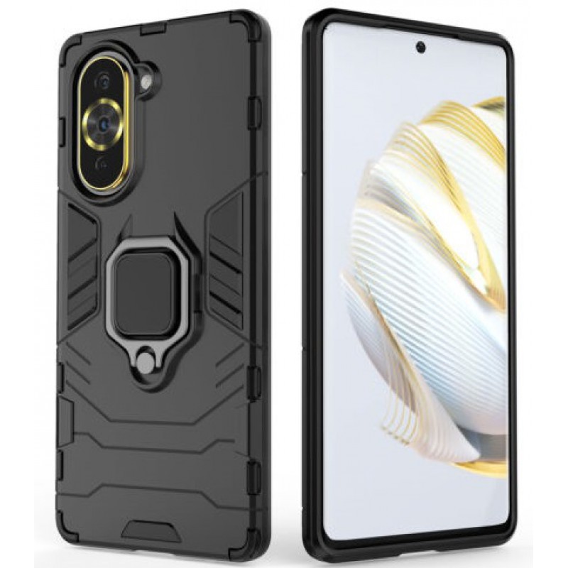 Θήκη Ring Armor Magnetic Stand Huawei Nova 10 Pro Shockproof Black