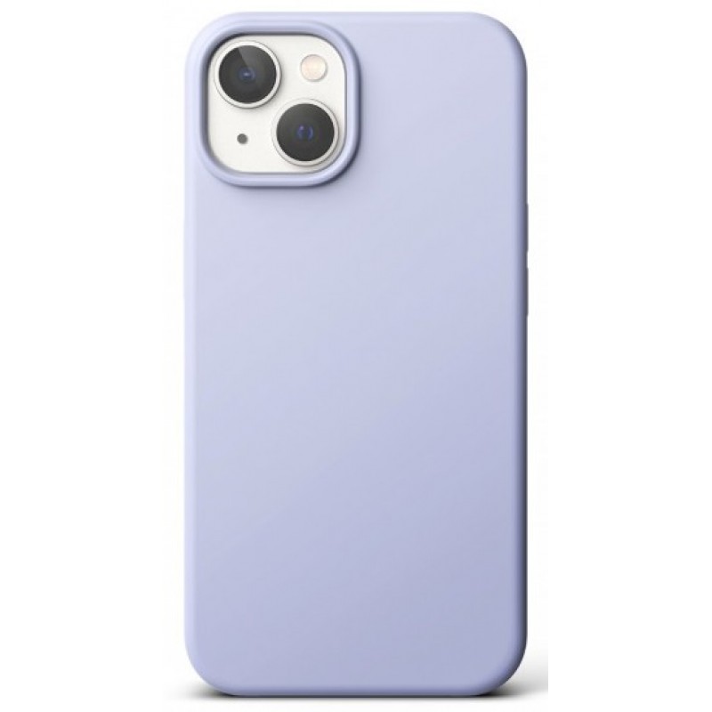 Θήκη Real Smooth Silicone  Apple iPhone 14 (6.1") Lavender