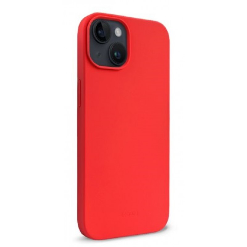 Θήκη Real Smooth Silicone  Apple iPhone 14 Plus (6.7") Red