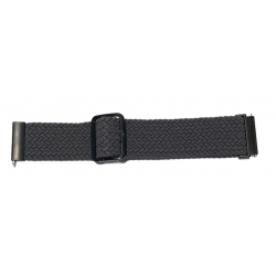 Ανταλλακτικό λουράκι QuickFit Braided Loop Space Ash για Samsung Galaxy Watch3(45mm)/Watch(46mm)/Huawei Watch 3 (46mm)/ Watch 3 Pro (48mm)/GT 2/Pro/GT 3/Honor GS Pro/Amazfit GTR 3 (46mm)/GTR 3 Pro/GTR(47mm)/ Stratos 3(48mm) (22mm) 
