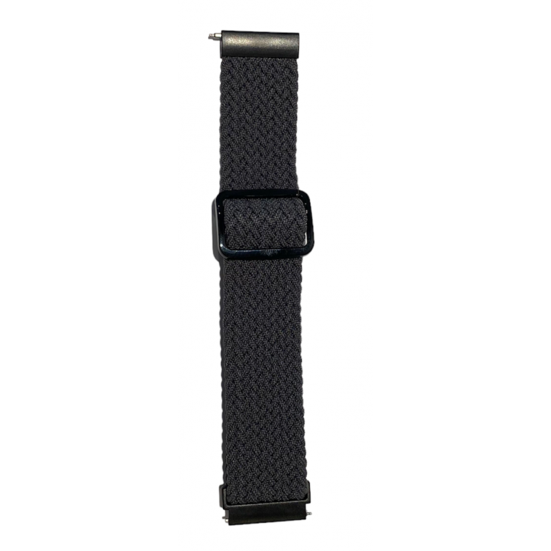Ανταλλακτικό λουράκι QuickFit Braided Loop Space Ash για Samsung Galaxy Watch3(45mm)/Watch(46mm)/Huawei Watch 3 (46mm)/ Watch 3 Pro (48mm)/GT 2/Pro/GT 3/Honor GS Pro/Amazfit GTR 3 (46mm)/GTR 3 Pro/GTR(47mm)/ Stratos 3(48mm) (22mm) 