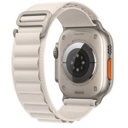 Ανταλλακτικό λουράκι QuickFit Alpine Loop Apple Watch 5/6/SE/7/8/Ultra (42/44/45/49mm) Starlight