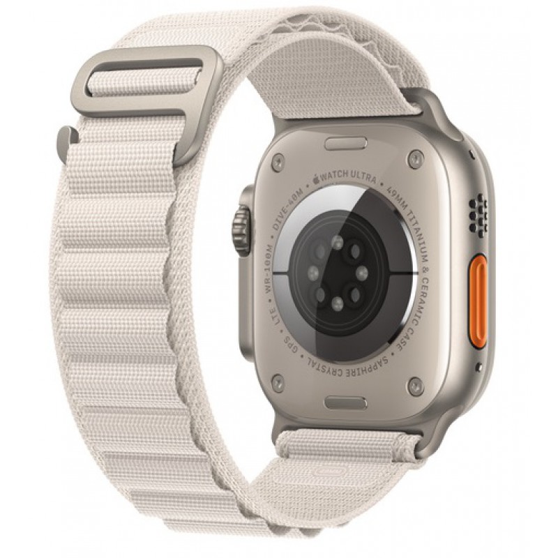 Ανταλλακτικό λουράκι QuickFit Alpine Loop Apple Watch 5/6/SE/7/8/Ultra (42/44/45/49mm) Starlight