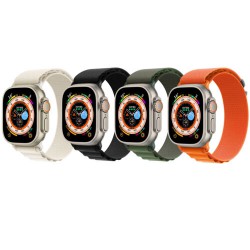 Ανταλλακτικό λουράκι QuickFit Alpine Loop Apple Watch 5/6/SE/7/8/Ultra (42/44/45/49mm) Black