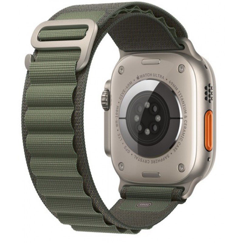 Ανταλλακτικό λουράκι QuickFit Alpine Loop Apple Watch 5/6/SE/7/8/Ultra (42/44/45/49mm) Green