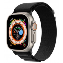 Ανταλλακτικό λουράκι QuickFit Alpine Loop Apple Watch 5/6/SE/7/8/Ultra (42/44/45/49mm) Black