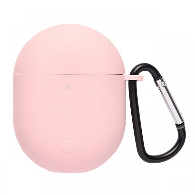 Θήκη Xiaomi Redmi Buds 3 Pro Silicone Skin with Carabiner Pink