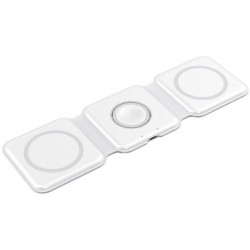 Ασύρματος Φορτιστής Magnetic Magsafe 3in1 Wireless Charger White