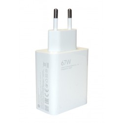 Φορτιστής Ταξιδιού Xiaomi Charger USB A Wall Adapter MDY-12-EU 67W White (Original Bulk)