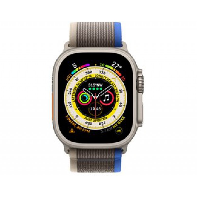  Ανταλλακτικό λουράκι QuickFit Nylon Apple Watch 1/2/3/4/5/6/SE/7/8 (42/44/45/49mm) Nylon Blue/Grey