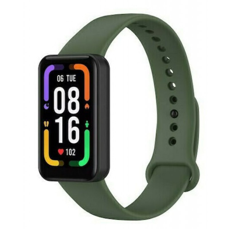 Ανταλλακτικό λουράκι QuickFit Xiaomi Redmi Smart Band Pro Smoothband Dark Green