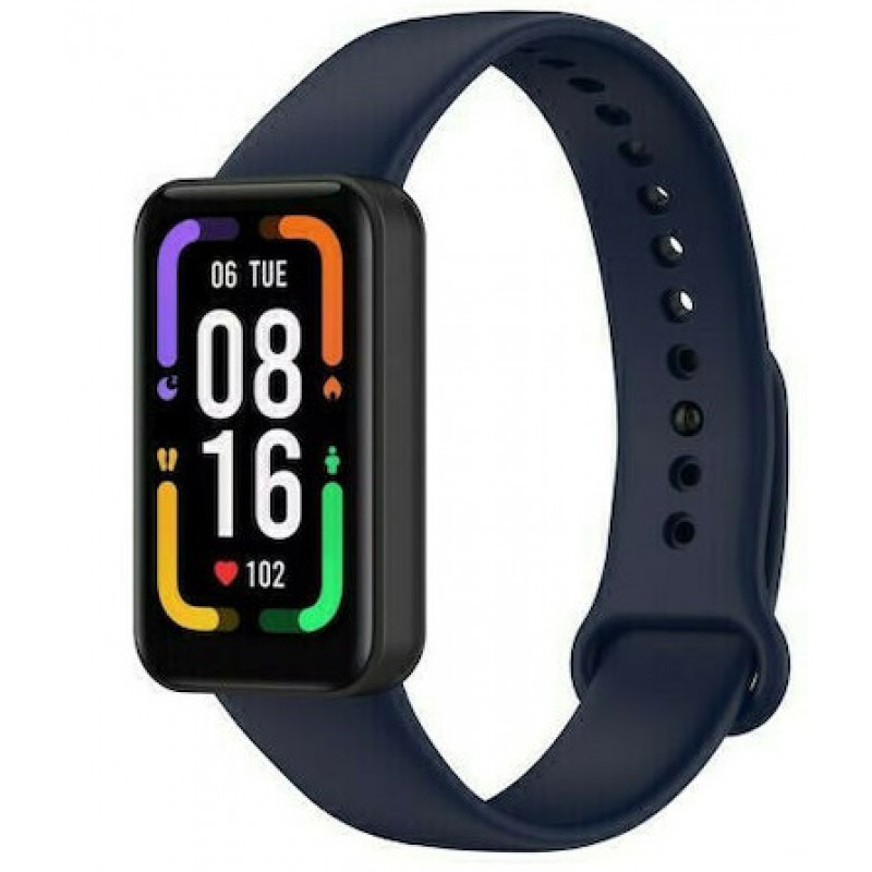 Ανταλλακτικό λουράκι Xiaomi Redmi Smart Band Pro Smooth Silicone Ink Blue