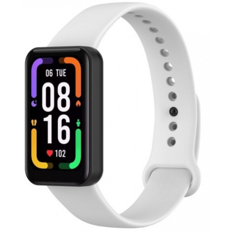 Ανταλλακτικό λουράκι Xiaomi Redmi Smart Band Pro Smooth Silicone White
