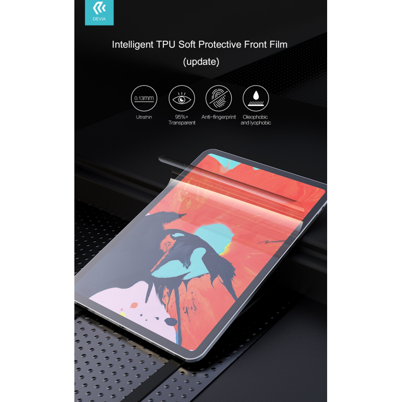 Μεμβράνη Προστασίας Hydrogel Deva Rugged Armor Lenovo Tab K11 (Enhanced Edition) 11" Anticrash Flex Foil Ultra HD 