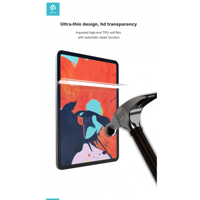 Μεμβράνη Προστασίας Hydrogel Deva Rugged Armor Lenovo Tab K11 (Enhanced Edition) 11" Anticrash Flex Foil Ultra HD 