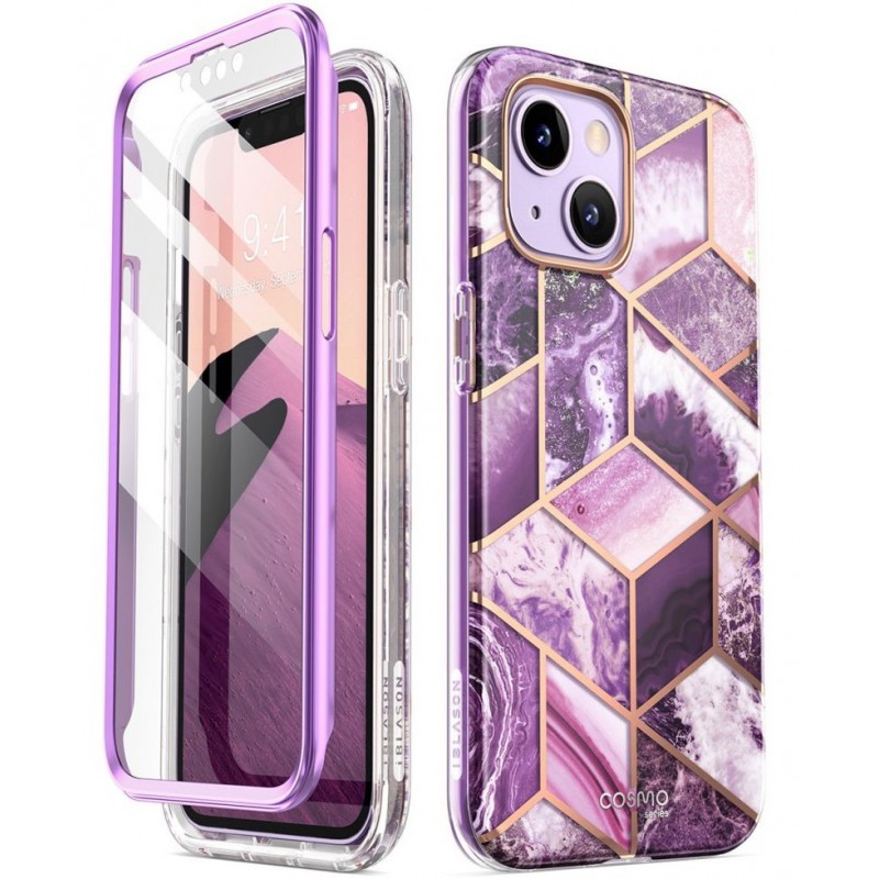 Θήκη Supcase Cosmo Apple iPhone 14 Plus (6.7") Marble Purple