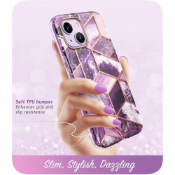 Θήκη Supcase Cosmo Apple iPhone 14 Plus (6.7") Marble Purple