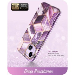 Θήκη Supcase Cosmo Apple iPhone 14 Plus (6.7") Marble Purple