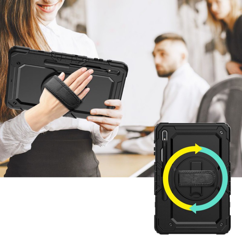 Θήκη Solid360 Samsung Galaxy Tab S7+ Plus/S8+ Plus/S7 FE / S9 FE+ Plus / S9+ Plus / S10+ 12.4 Black Θήκη Solid360 Samsung Galaxy Tab S7+ Plus/S8+ Plus/S7 FE / S9 FE+ Plus / S9+ Plus / S10+ 12.4 Black