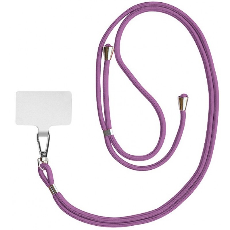  Λουράκι Λαιμού στήριξης Θήκης Smartphone Universal Neck Weave Strap Lavender